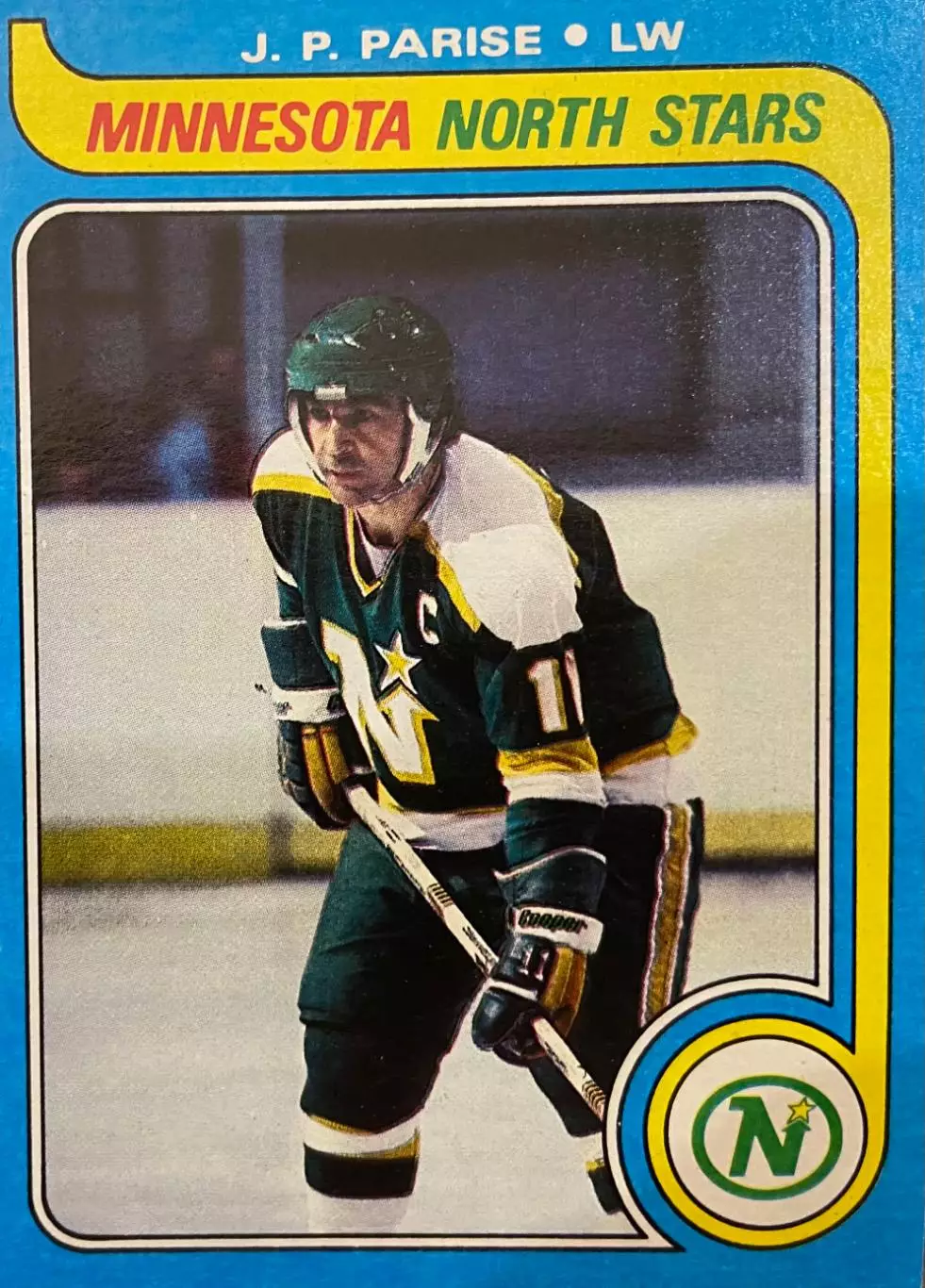 Карточка J. P. Parise / Жан-Поль Паризе Minnesota North Stars-Миннесота НХЛ/NHL