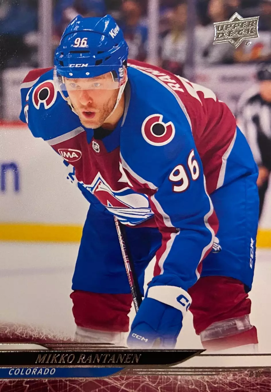 Карточка Mikko Rantanen - Микко Рантанен Colorado Avalanche - Колорадо НХЛ-NHL