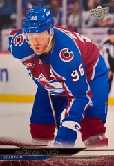 Карточка Mikko Rantanen - Микко Рантанен Colorado Avalanche - Колорадо НХЛ-NHL