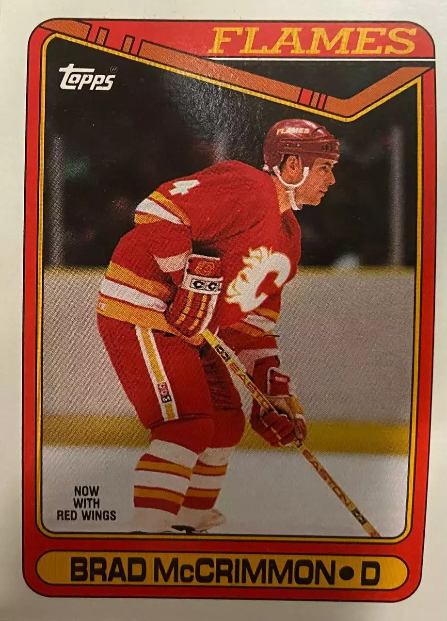 Карточка Брэд Маккриммон Calgary Flames-Калгари, Локомотив Ярославль НХЛ/NHL/КХЛ