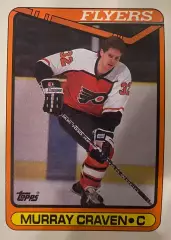 Хоккей Карточка Murray Craven-Мюррей Крэйвен Philadelphia Flyers-Флайерз НХЛ-NHL