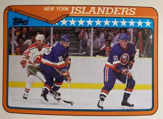 Карточка Pat LaFontaine - Пэт Лафонтейн New York Islanders - Айлендерс НХЛ-NHL