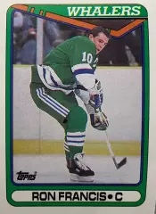 Хоккей. Карточка Ron Francis - Рон Фрэнсис Hartford Whalers - Хартфорд НХЛ/NHL