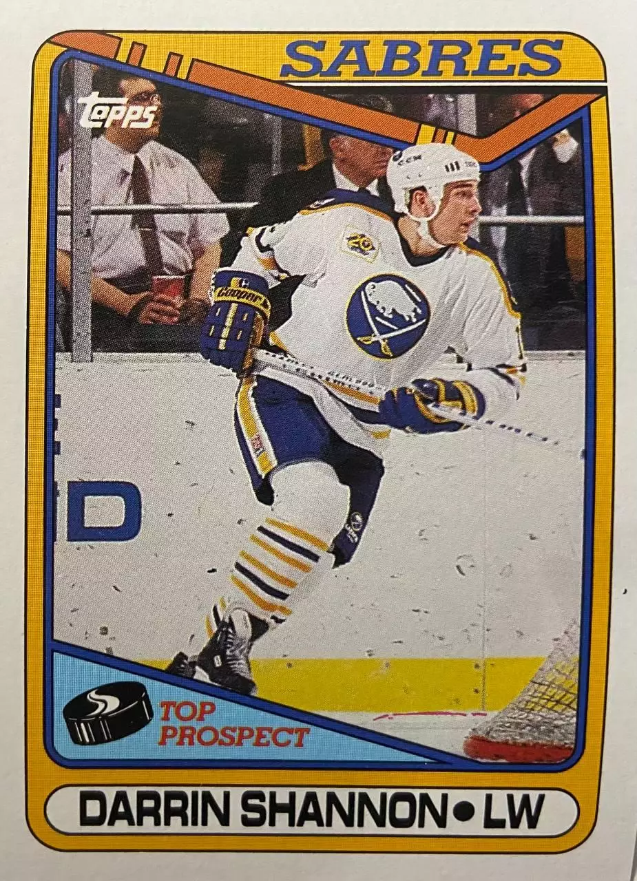 Хоккей. Карточка Darrin Shannon - Дэррин Шэннон Buffalo Sabres - Баффало НХЛ/NHL