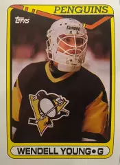 Хоккей. Карточка Wendell Young-Уэнделл Янг Pittsburgh Penguins-Питтсбург НХЛ/NHL