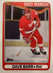Карточка Dave Barr-Дэйв Барр Detroit Red Wings-Детройт, Авангард НХЛ/NHL, КХЛ
