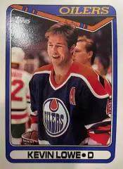 Хоккей. Карточка Kevin Lowe - Кевин Лоу Edmonton Oilers-Эдмонтон Ойлерз НХЛ-NHL