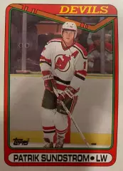 Карточка Patrik Sundstrom - Патрик Сундстрем New Jersey Devils - Девилз НХЛ/NHL