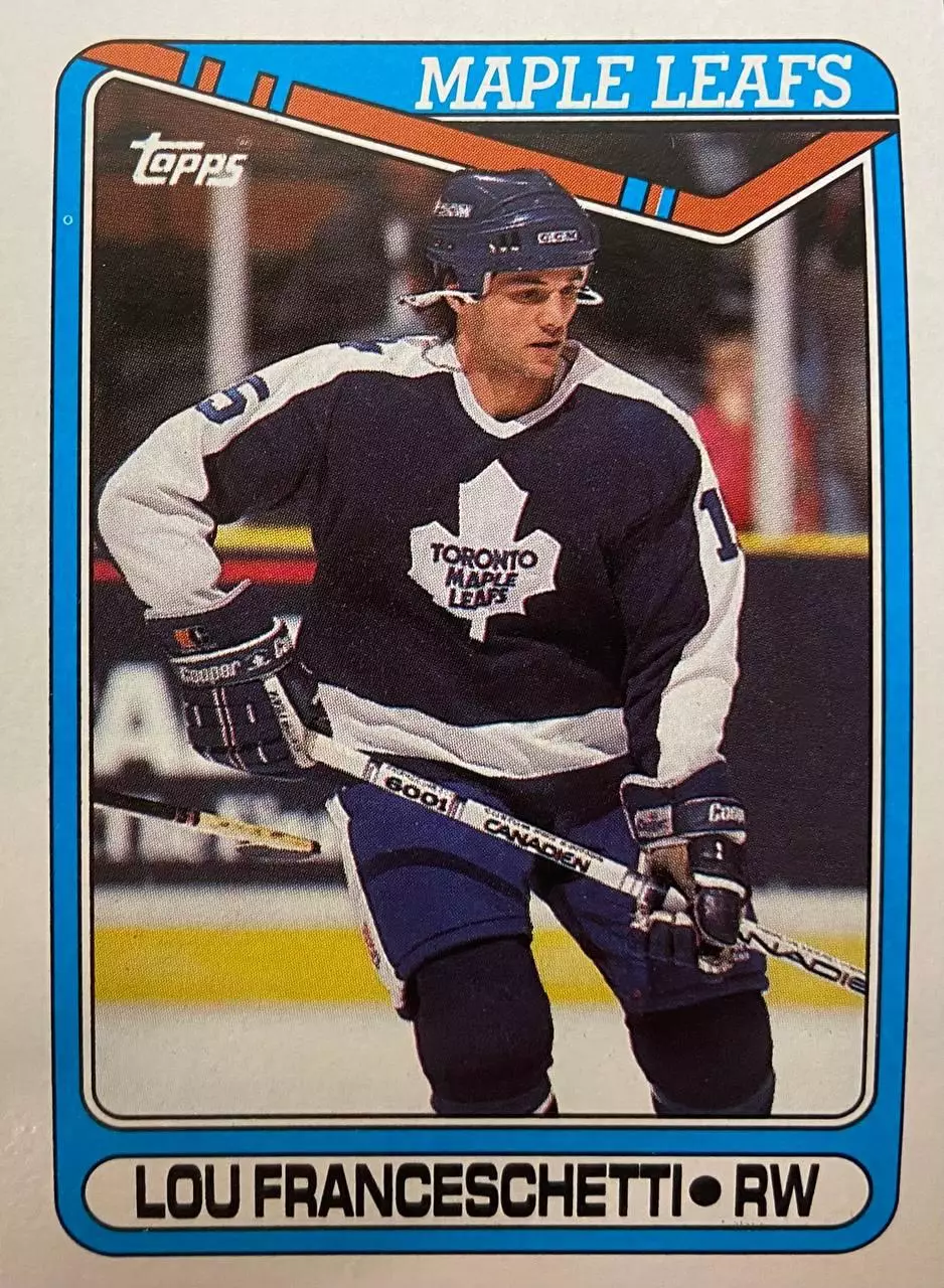 Карточка Lou Franceschetti - Лу Франческетти Toronto Maple Leafs-Торонто НХЛ/NHL