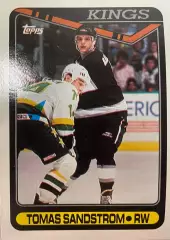 Хоккей. Карточка Tomas Sandstrom-Томас Сандстрем Los Angeles Kings-Кингз НХЛ-NHL