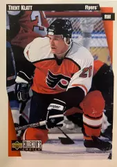 Хоккей. Карточка Trent Klatt-Трент Клатт Philadelphia Flyers-Филадельфия НХЛ/NHL