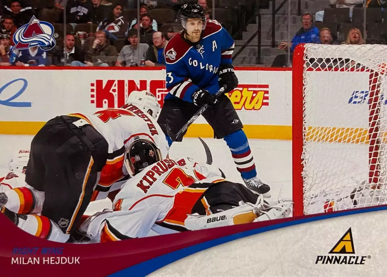 Хоккей; Карточка Milan Hejduk-Милан Гейдук Colorado Avalanche-Колорадо НХЛ/NHL