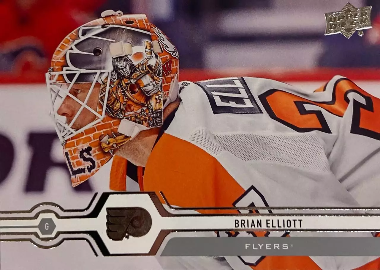 Карточка Brian Elliott -Брайан Эллиотт Philadelphia Flyers - Филадельфия НХЛ/NHL