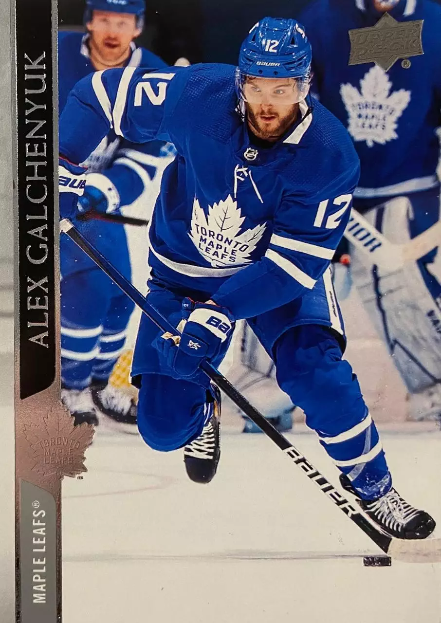 Хоккей. Карточка Алекс Галченюк Toronto Maple Leafs/Торонто, Амур, СКА НХЛ/КХЛ