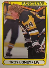 Хоккей. Карточка Troy Loney - Трой Лони Pittsburgh Penguins - Питтсбург НХЛ/NHL