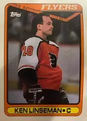 Хоккей. Карточка Ken Linseman - Кен Линзмэн Philadelphia Flyers- Флайерз НХЛ/NHL