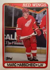 Хоккей. Карточка Marc Habscheid-Марк Хабшейд Detroit Red Wings - Детройт НХЛ/NHL