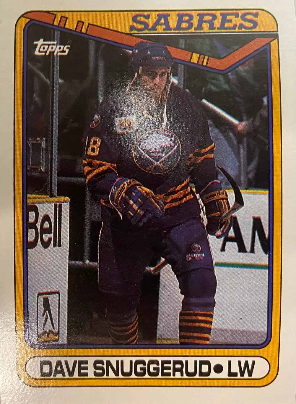 Хоккей. Карточка Dave Snuggerud-Дэйв Снаггеруд Buffalo Sabres - Баффало НХЛ/NHL