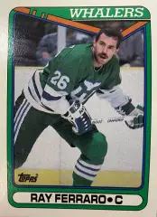 Хоккей. Карточка Ray Ferraro - Рэй Ферраро Hartford Whalers - Хартфорд НХЛ/NHL