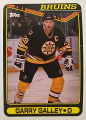 Хоккей. Карточка Garry Galley - Гэрри Гэлли Boston Bruins-Бостон Брюинз НХЛ-NHL