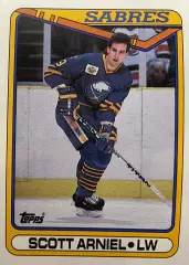 Хоккей. Карточка Scott Arniel-Скотт Арниел Buffalo Sabres-Баффало Сейбрз НХЛ/NHL