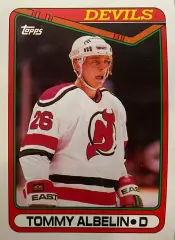 Хоккей. Карточка Tommy Albelin - Томми Альбелин New Jersey Devils-Девилз НХЛ/NHL