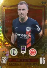 Футбол. Карточка Марио Гетце Айнтрахт, Бавария Лига Конференций 2023-24 TOPPS