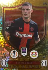 Футбол. Карточка Гранит Джака Байер 04, Арсенал, Сандерленд Лига Европы 2023-24