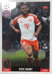 Футбол. Карточка Serge Gnabry/Серж Гнабри Бавария Мюнхен Лига Чемпионов 2023-24