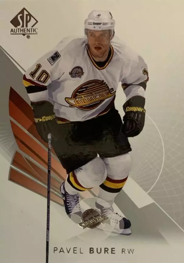 Карточка Павел Буре Vancouver Canucks-Ванкувер, Спартак, ЦСКА Москва НХЛ-NHL