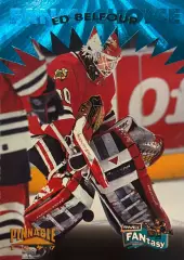 Хоккей Карточка Ed Belfour-Эд Бельфор Chicago Blackhawks-Чикаго Блэкхокс НХЛ-NHL
