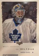 Хоккей Карточка Ed Belfour-Эд Бельфор Toronto Maple Leafs-Торонто Мейпл НХЛ-NHL