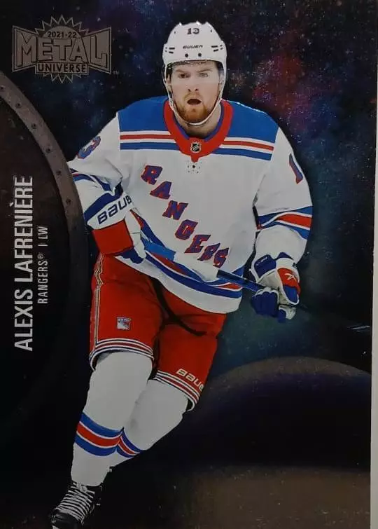 Хоккей. Карточка Алексис Лафреньер New York Rangers / Нью-Йорк Рейнджерс НХЛ NHL