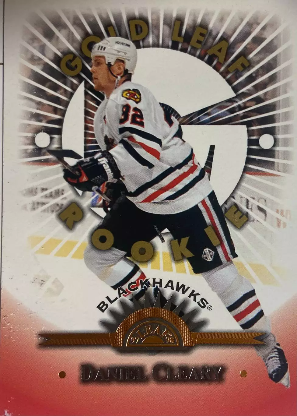 Хоккей. Карточка Daniel Cleary - Даниэль Клири Chicago Blackhawks-Чикаго НХЛ/NHL