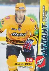 Хоккей. Карточка Збынек Иргл Атлант Московская область КХЛ/KHL сезон 2010/11