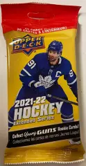 Запечатанный пакетик (26 карточек) Upper Deck НХЛ/NHL 2021/22 Extended Series