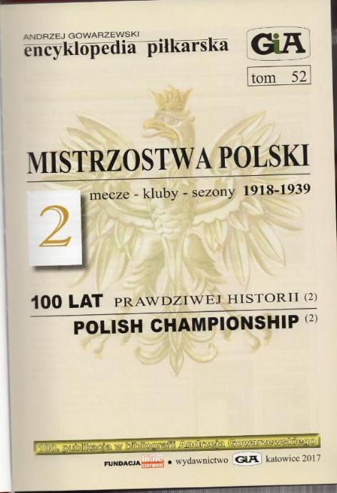 Mistrzostwa Polski 1918-39 1