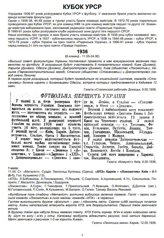 «Антологія українського футболу. Том 3. 1921-92» 1