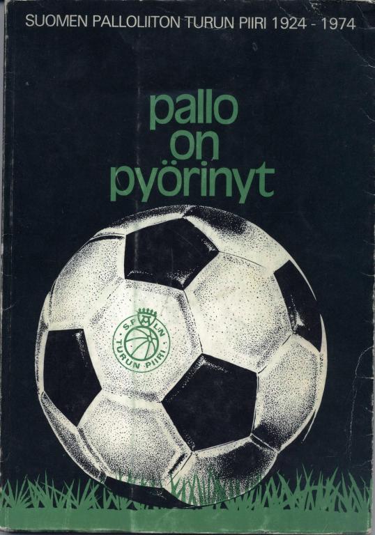 Скидка 50%!!! История Финского футбола 1924-1974. Турку 1974