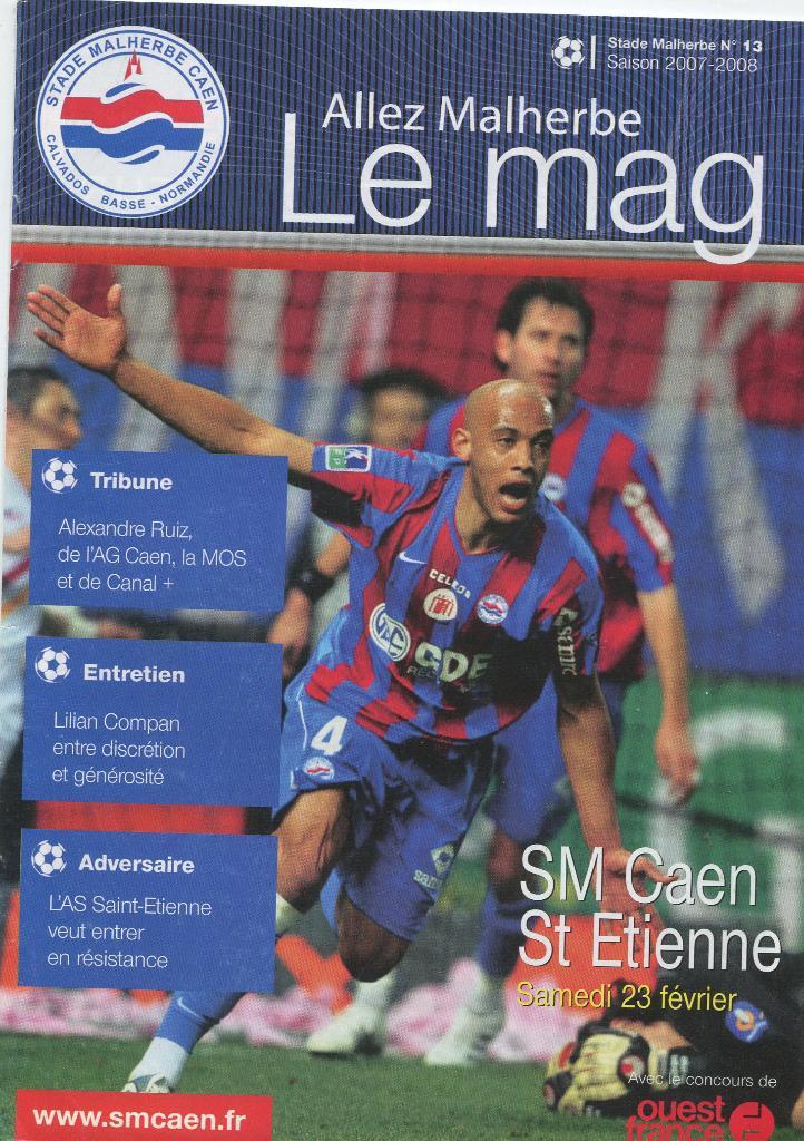 SM Caen-St Etienne 2008