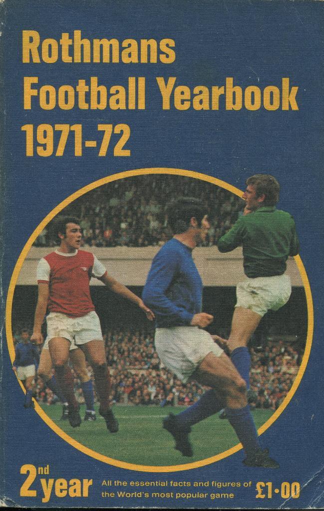 Rothmans Football Yearbook 1971-72