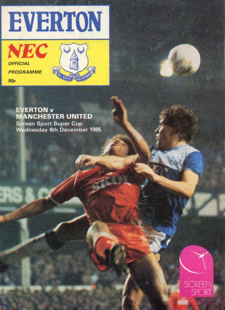 Эвертон- Манчестер Юнайтед 1985