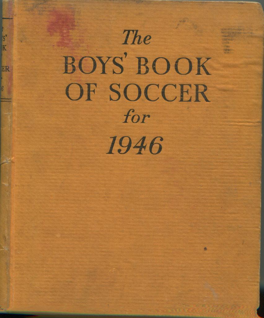 Книга футбола для мальчиков 1946
