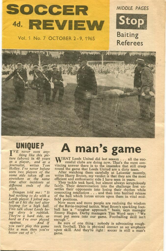 Soccer review 1965