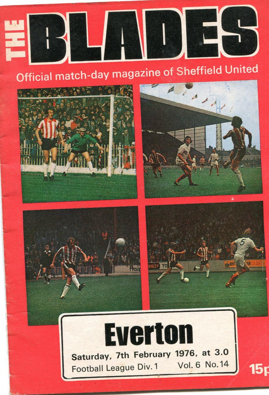 Шеффилд Юнайтед- Эвертон 1976