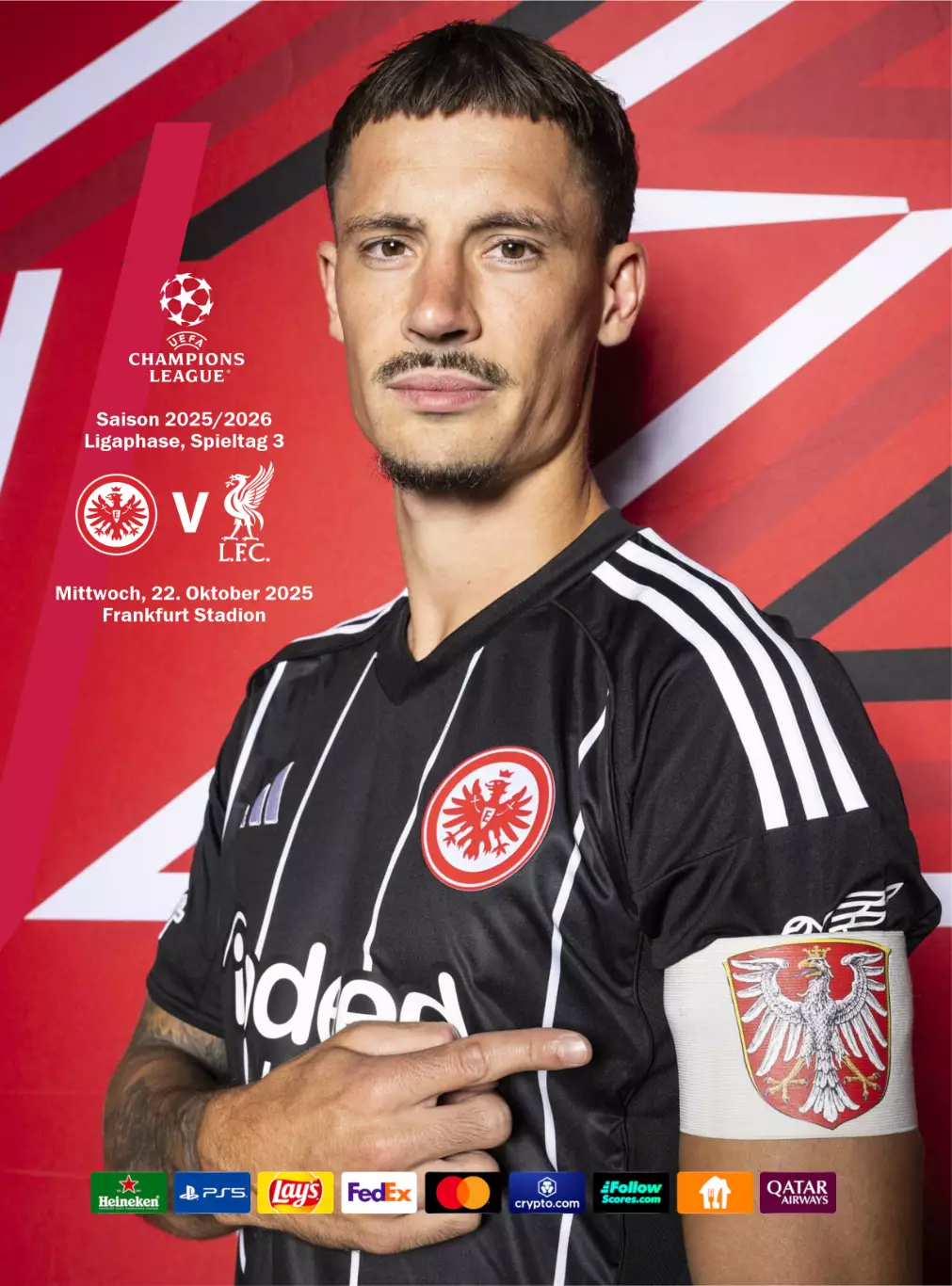 Эйнтрахт Франкфурт - Ливерпуль 25.10.2025
