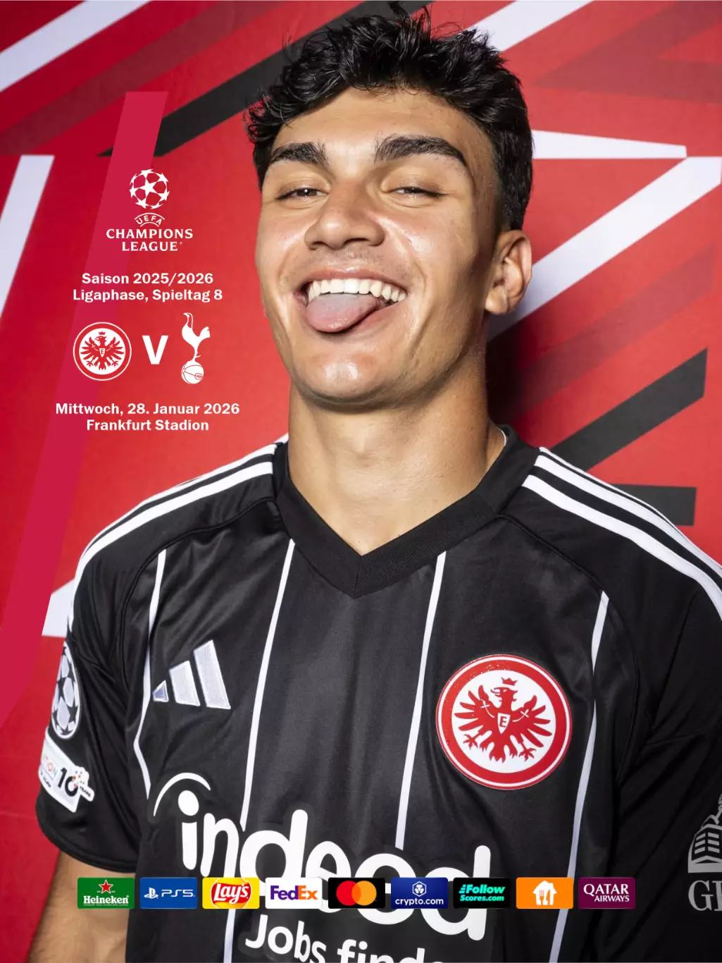 Эйнтрахт Франкфурт - Тоттенхем Хотспур 28.01.2026