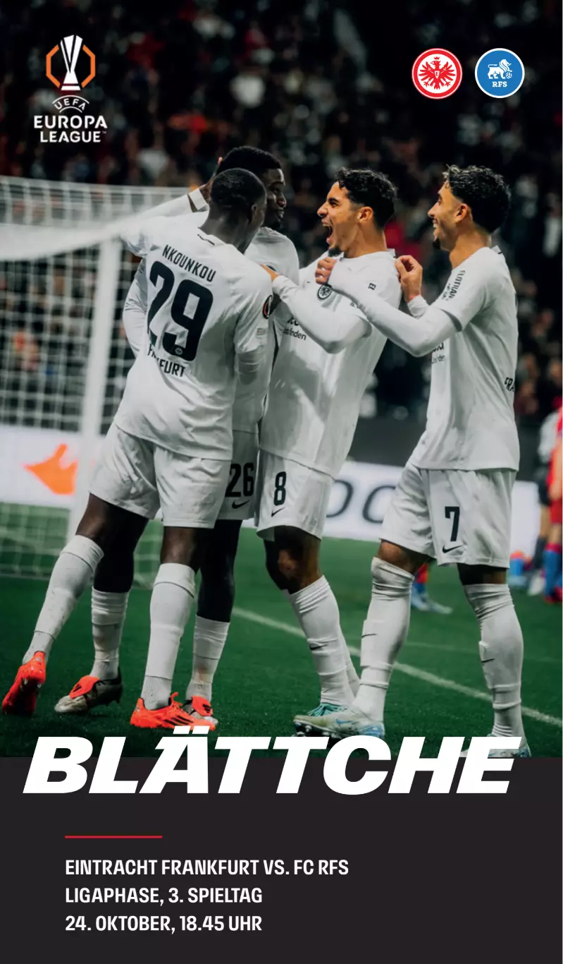 Эйнтрахт Франкфурт - РФШ Рига 24.10.2024