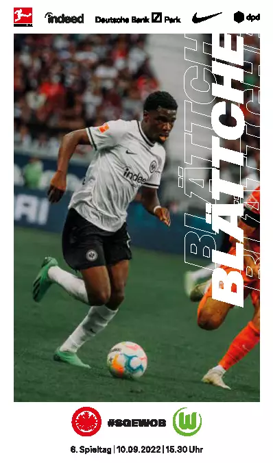 Эйнтрахт Франкфурт - Вольфсбург 10.09.2022