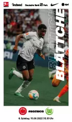 Эйнтрахт Франкфурт - Вольфсбург 10.09.2022